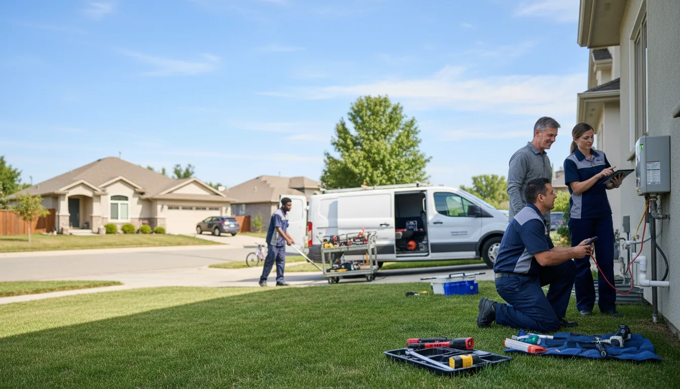 Tankless water heater service in Sunfield, MI